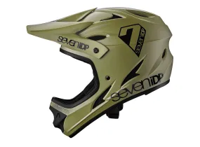 7 iDP M1 Full Face Helmet - Youth - Army Green