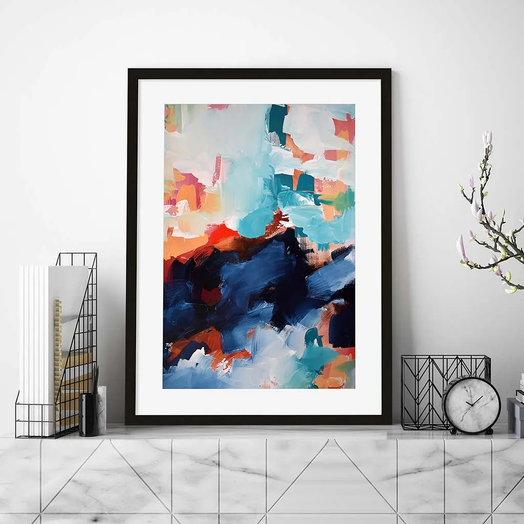 Abstract 478 Framed Art