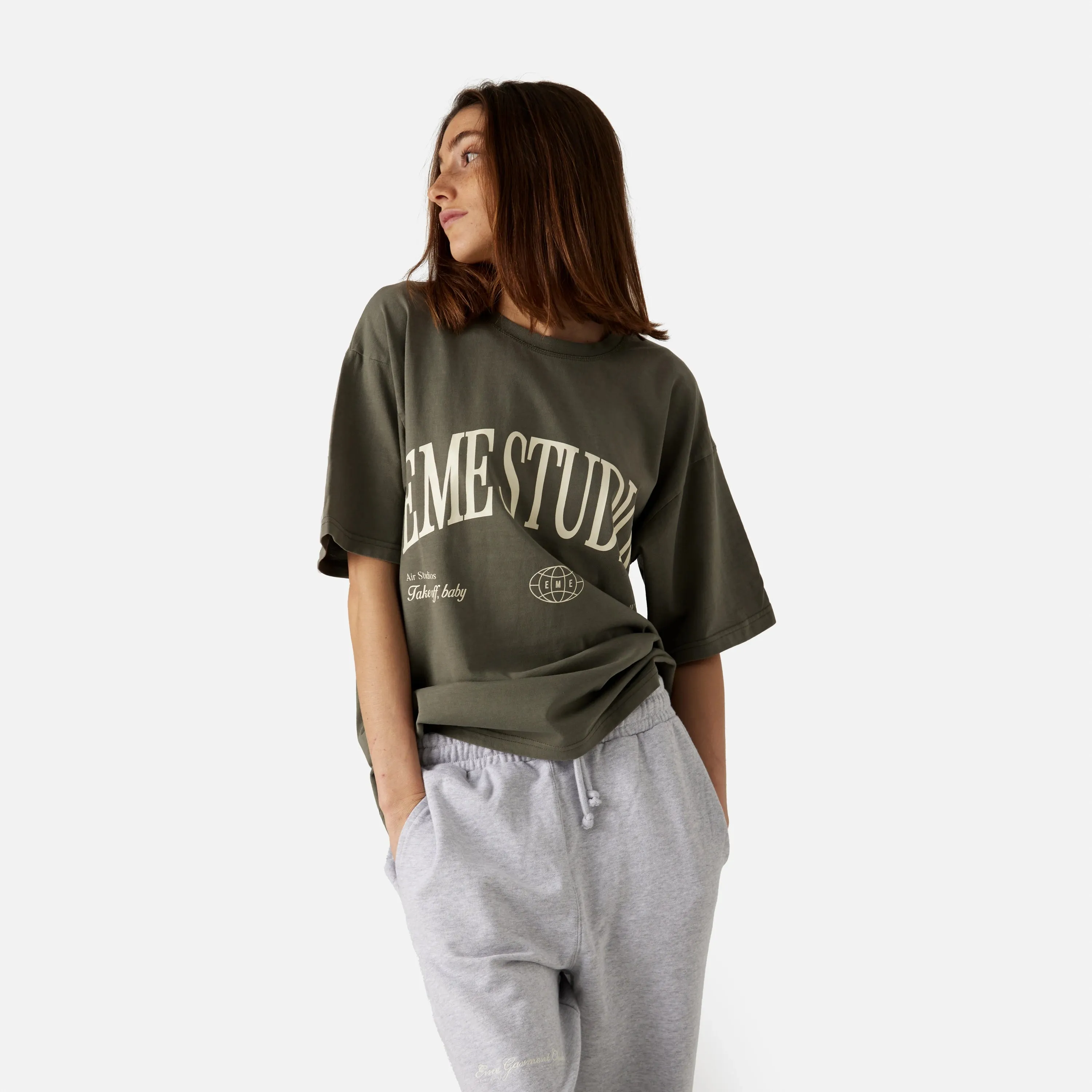 Airline Laurel Oversized Tee