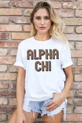 Alpha Chi Omega Woodstock Tee