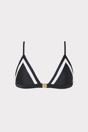 Amalfi Color Block Bikini Top