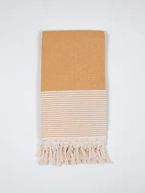 Amalfi Hammam Towel, Mustard