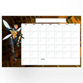 Avengers: WASP Blank Calendar Dry Erase - Officially Licensed Marvel Removable Adhesive Decal