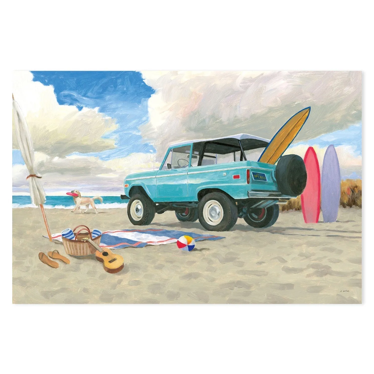 Beach Ride, Style A , By James Wiens