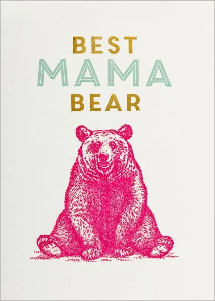 Best Mama Bear Mother's Day Card