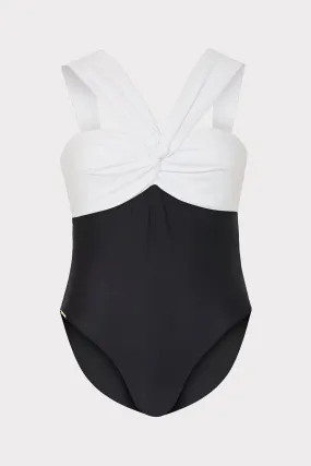 Betsy Color Block One Piece