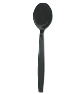 Black PP 5.3g Soupspoon, 1000pcs Bulk/Bag/Ctn