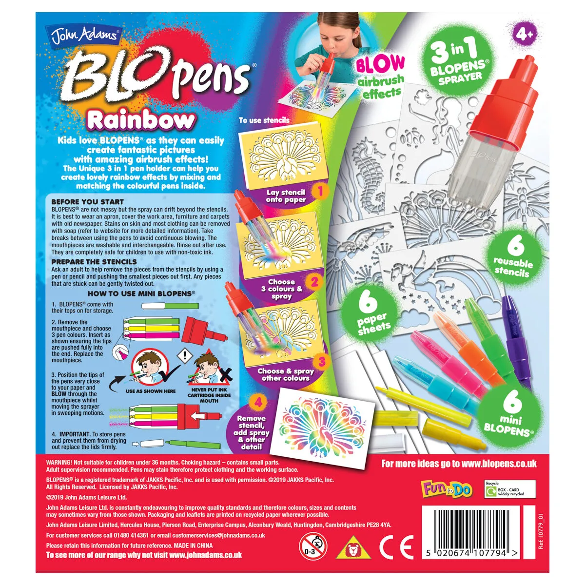 BLOPens Rainbow Set