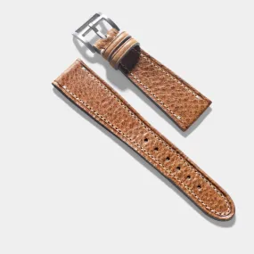 Bohémien Brown Leather Watch Strap