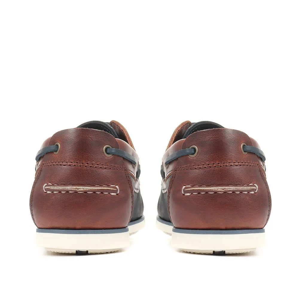 Capstan Leather Boat Shoe - BARBR29510 / 314 261