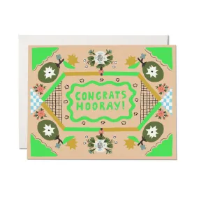 Congrats Hooray Celebration Card