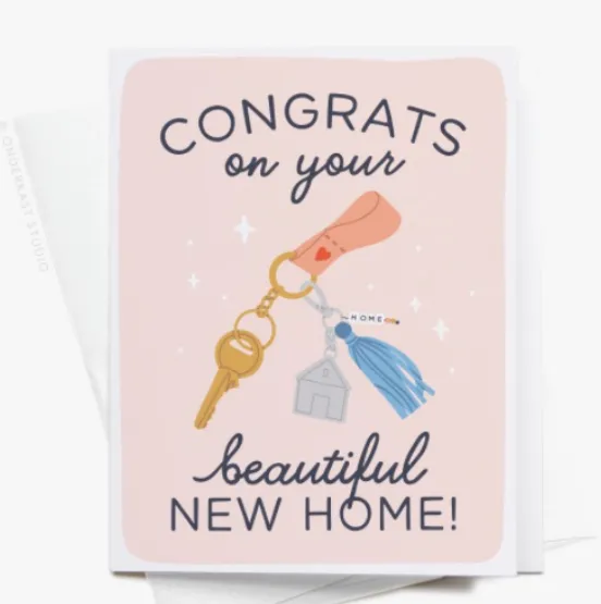 Congrats on Your New Home Card