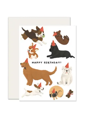 Dogs Birthday Card