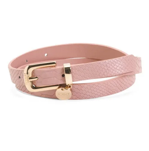 Dune London Belt with Gold Charm