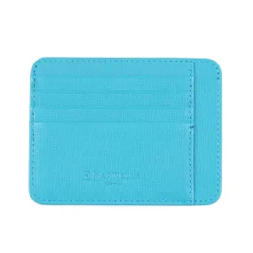 E.Marinella Credit Card Holder in Saffiano Leather