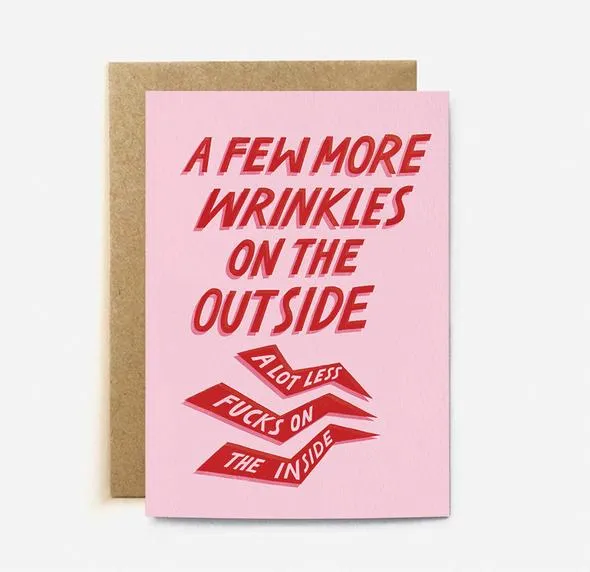 Few More Wrinkles Card