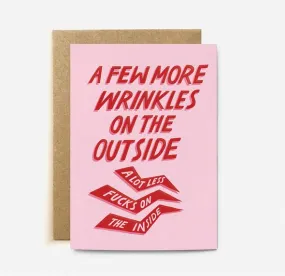 Few More Wrinkles Card