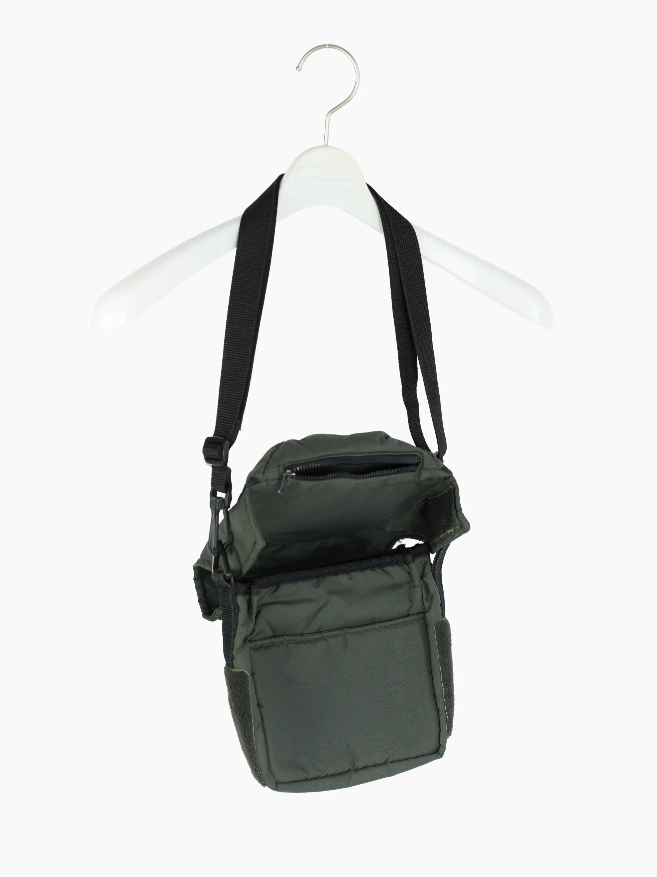 Final Home 90s Olive Padded Nylon Sidebag