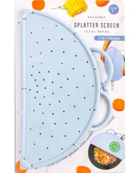 Foldable Silicone Splatter Screen - Skye