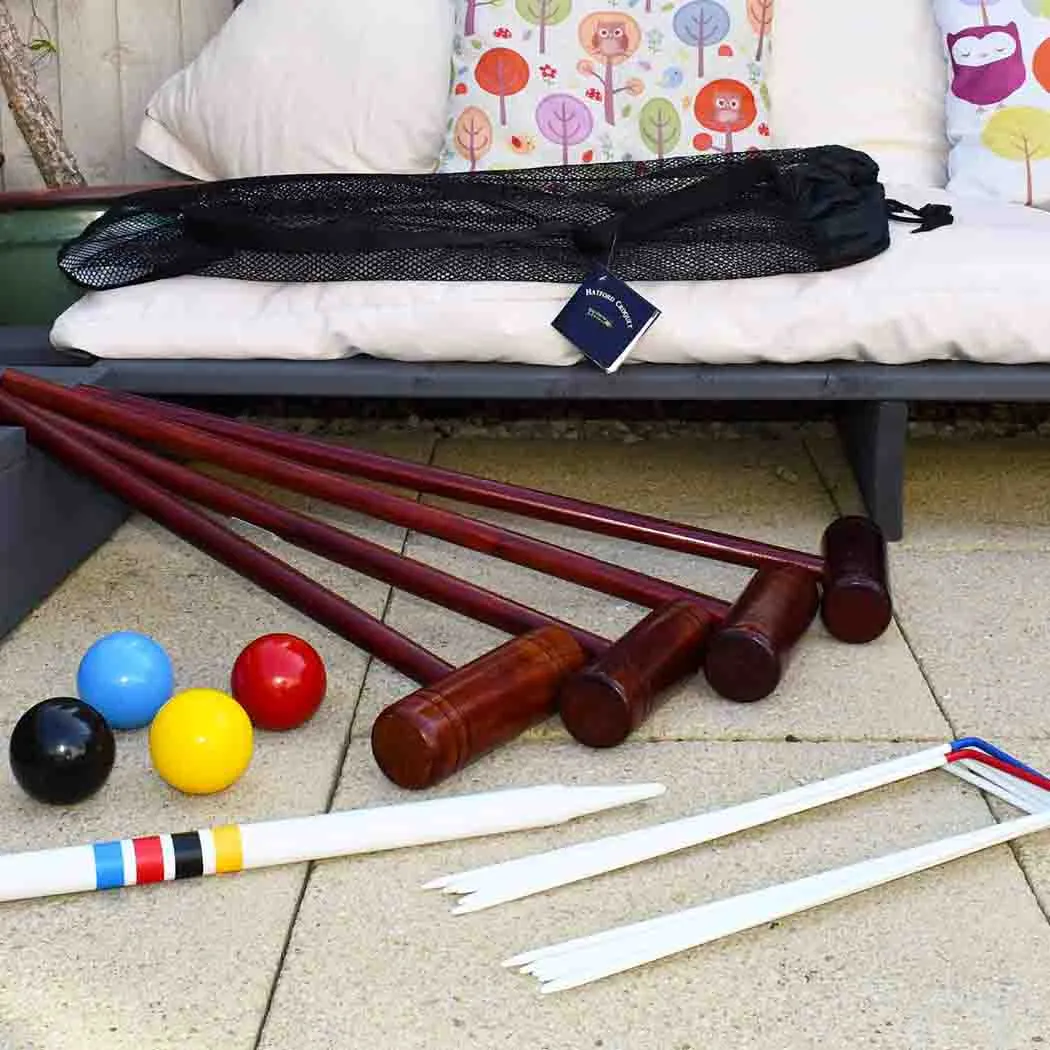 Hatford Croquet Set - Superior Quality - All Ages