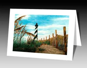 Hatteras Sea Oats Notecard