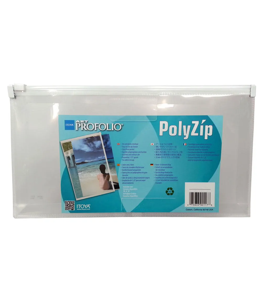 Itoya Poly Zip Envelope (Multiple Sizes)