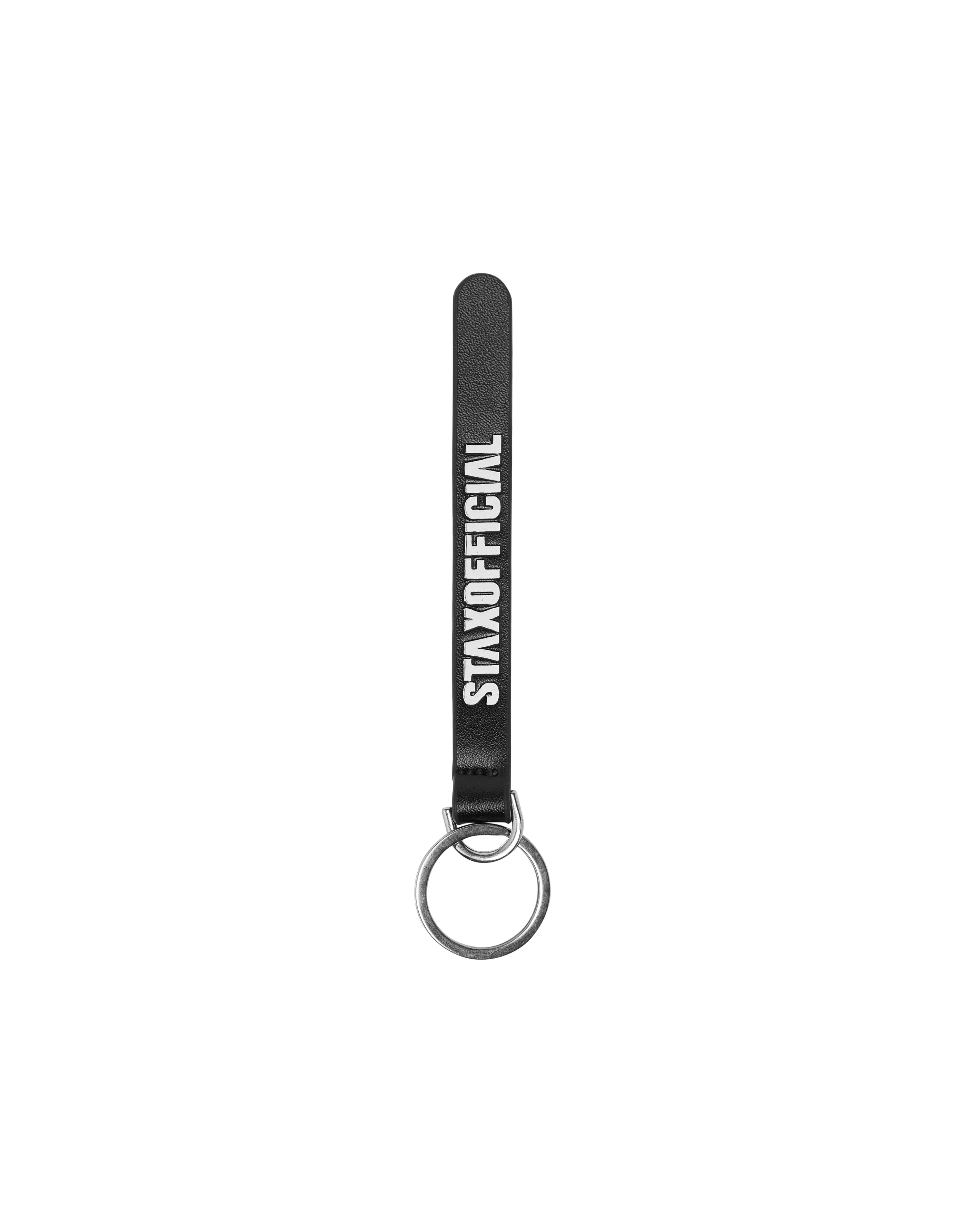 Leather Key Chain - Black