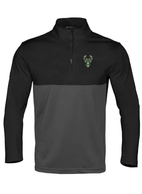 Levelwear Pursue Milwaukee Bucks 1/4-Zip Pullover