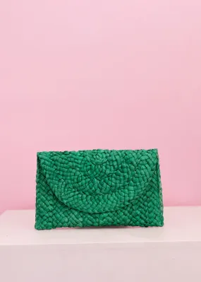 Libby Clutch in Green