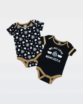 Newcastle United 2 Pack Bodysuit