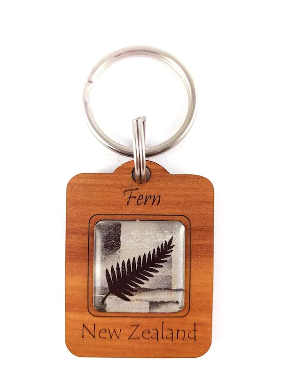 NZ Fern Keyring