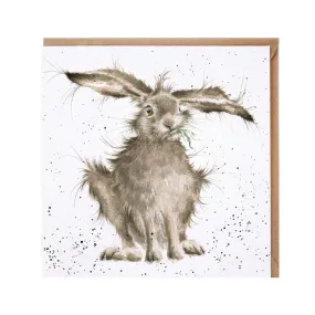 "Hare-brained" Greeting Card from Wrendale