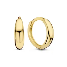 Rivoli Morgane 14 karat gold hoop earrings